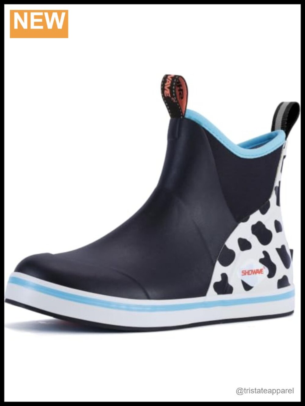 Waterproof Ankle Rain Boots Insulated Neoprene Slip-On Gardening Deck